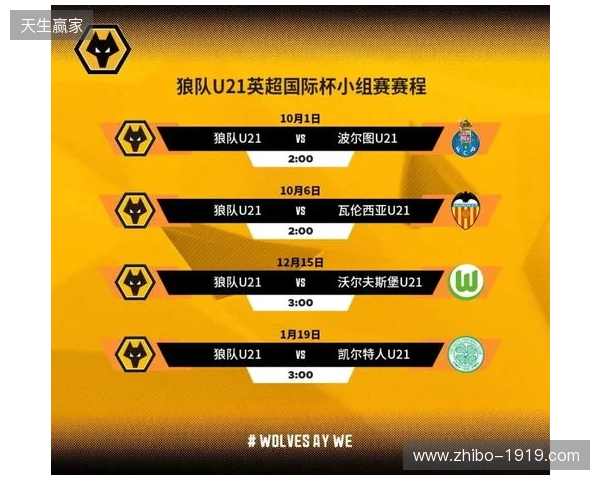 徐彬首秀！狼队U21今日比赛开放少量票，成人票价3镑青少年仅1镑